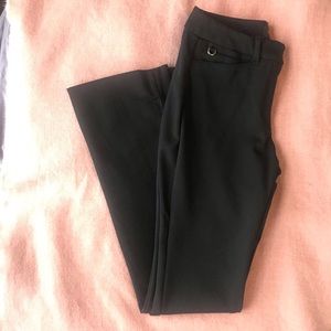 White House Black Market Slim Boot Black Pants